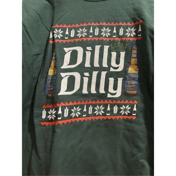 Dilly Dilly Bud Light Sweatshirt size Large - Picture 2 of 2